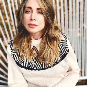 Gorgeous Vintage Mara Hoffman Aztec Sweater.